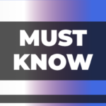 Must Know​