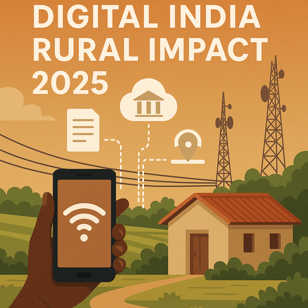 Digital India rural impact 2025
