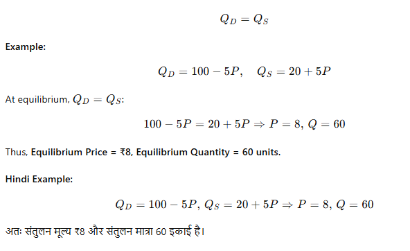 Class 12 Economics (Part A – Introductory Microeconomics) – Chapter 5 Market Equilibrium (बाजार संतुलन) 2 image 4