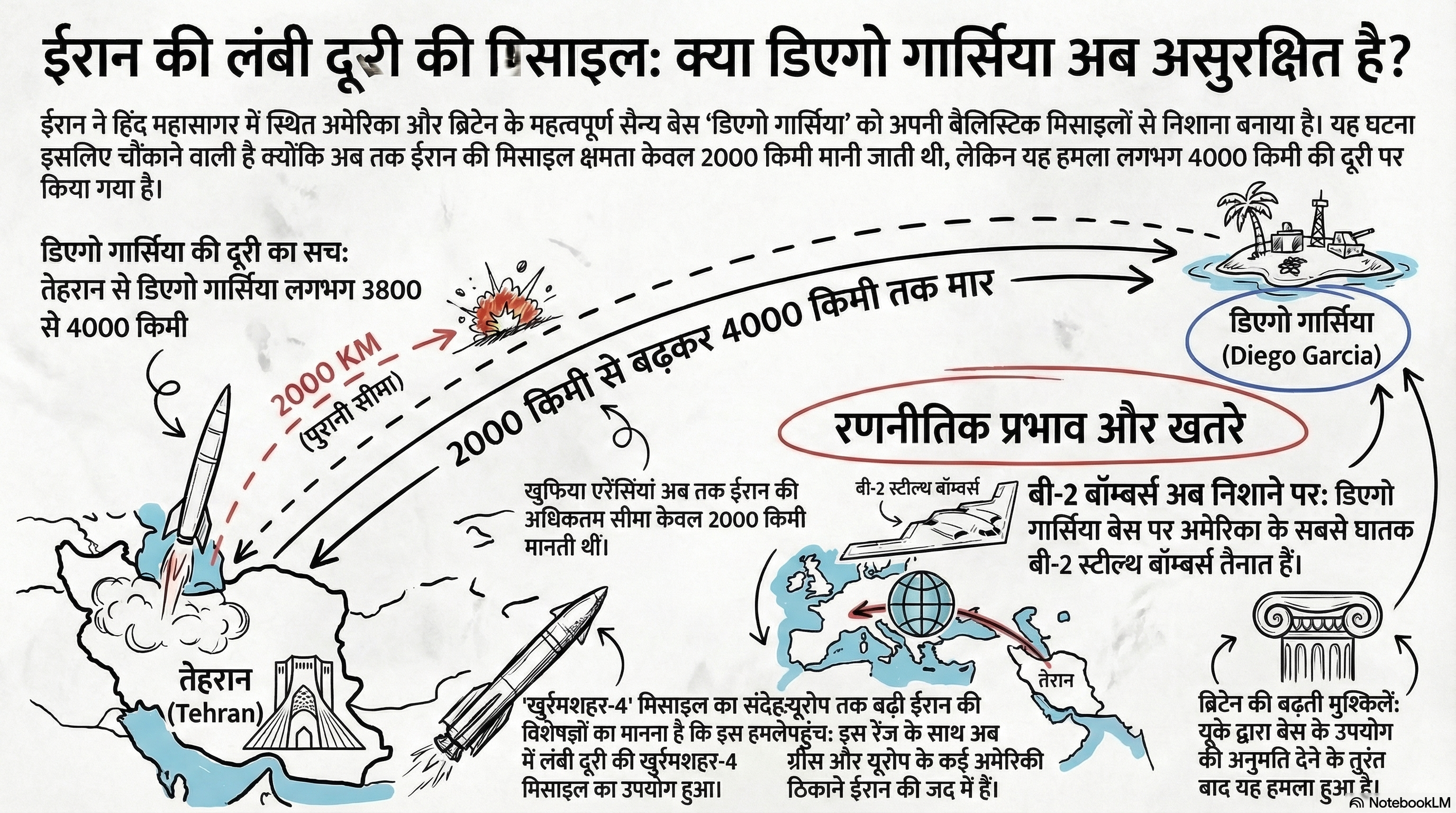 ईरान की लंबी दूरी मिसाइल