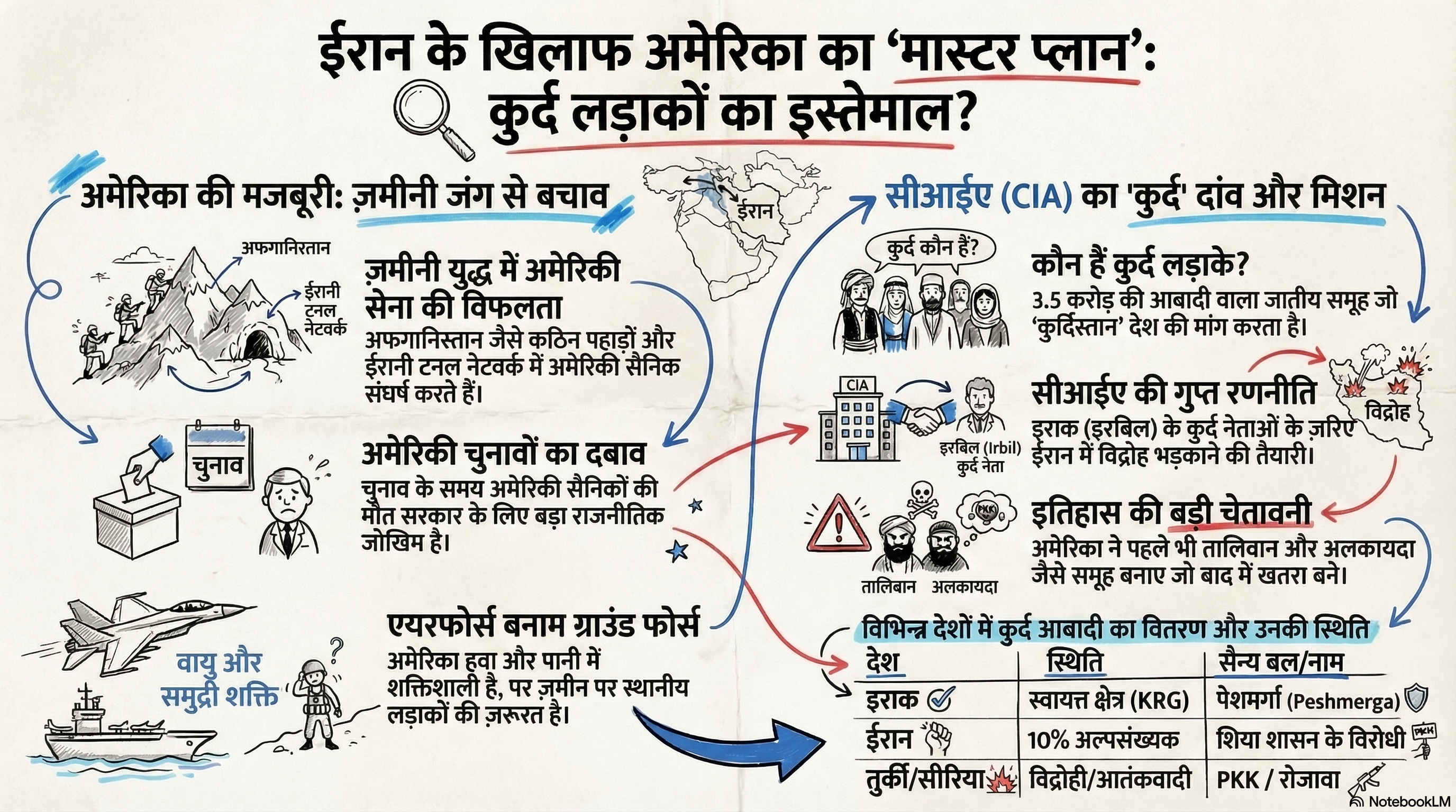 ईरान के खिलाफ अमेरिकी रणनीति